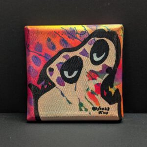 Mini Kraftmonster auf Leinwand