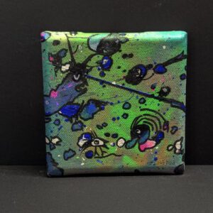 Mini Kraftmonster auf Leinwand