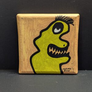 Mini Kraftmonster auf Leinwand